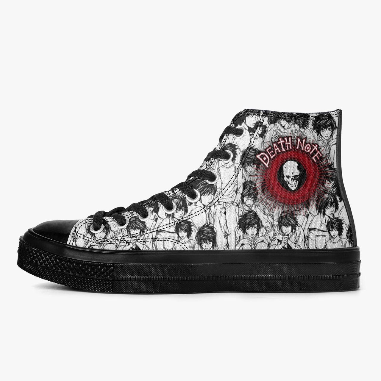 Death Note 'L' A-Star High Anime Shoes _ Death Note _ Ayuko