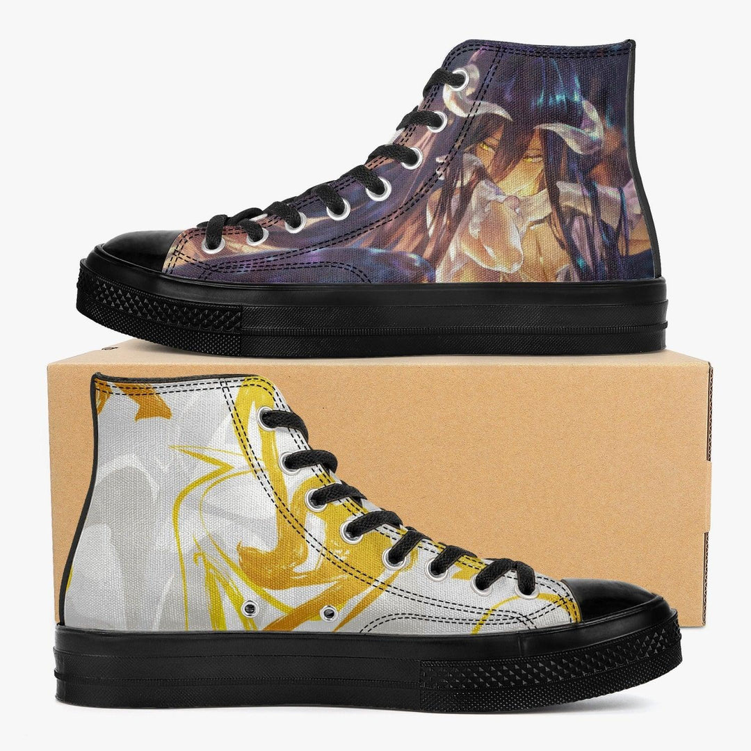 Overlord Albedo A-Star High Black Anime Shoes _ Overlord _ Ayuko