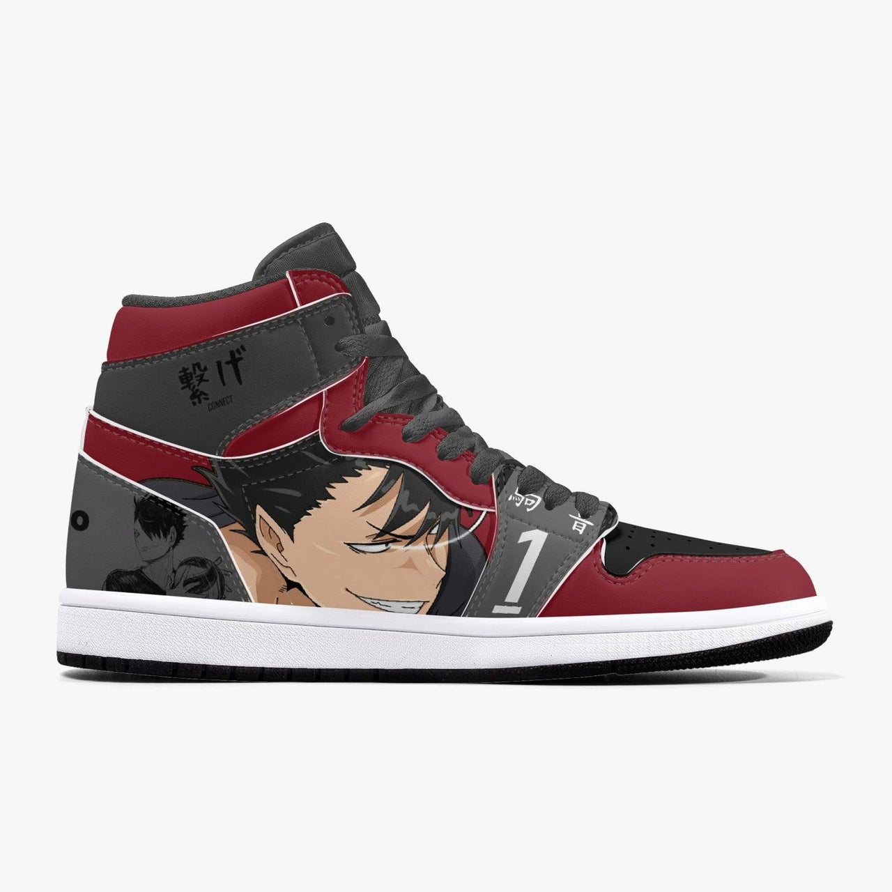 Tetsurou Kuroo Custom Shoes Nekoma High Haikyuu Anime Air Jordan 1