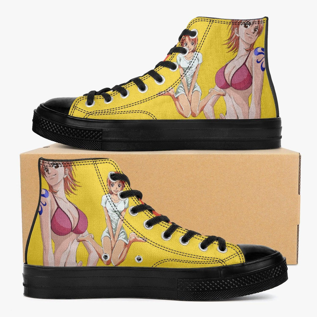 One Piece Nami A-Star High Anime Shoes _ One Piece _ Ayuko