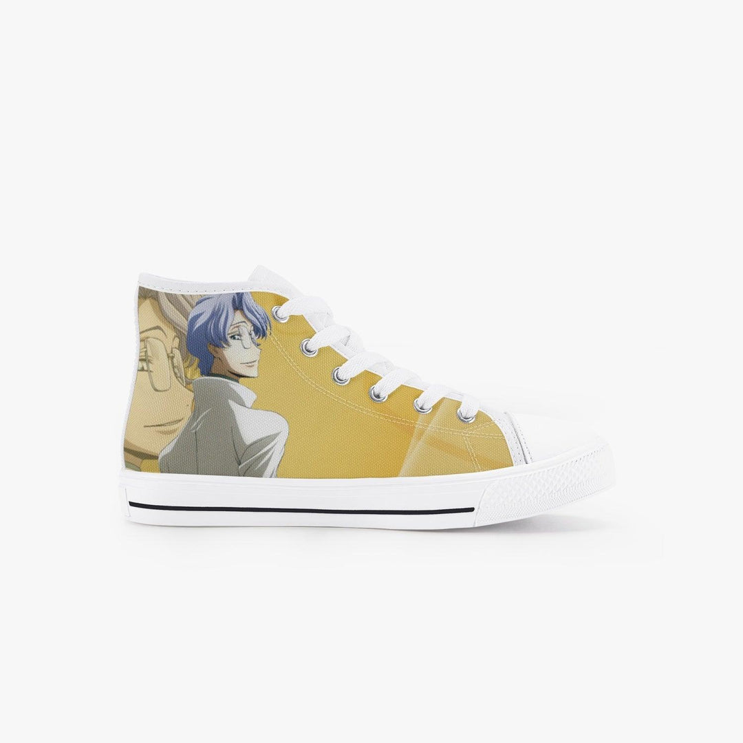 Code Geass Lloyd Asplund Kids A-Star High Anime Shoes _ Code Geass _ Ayuko