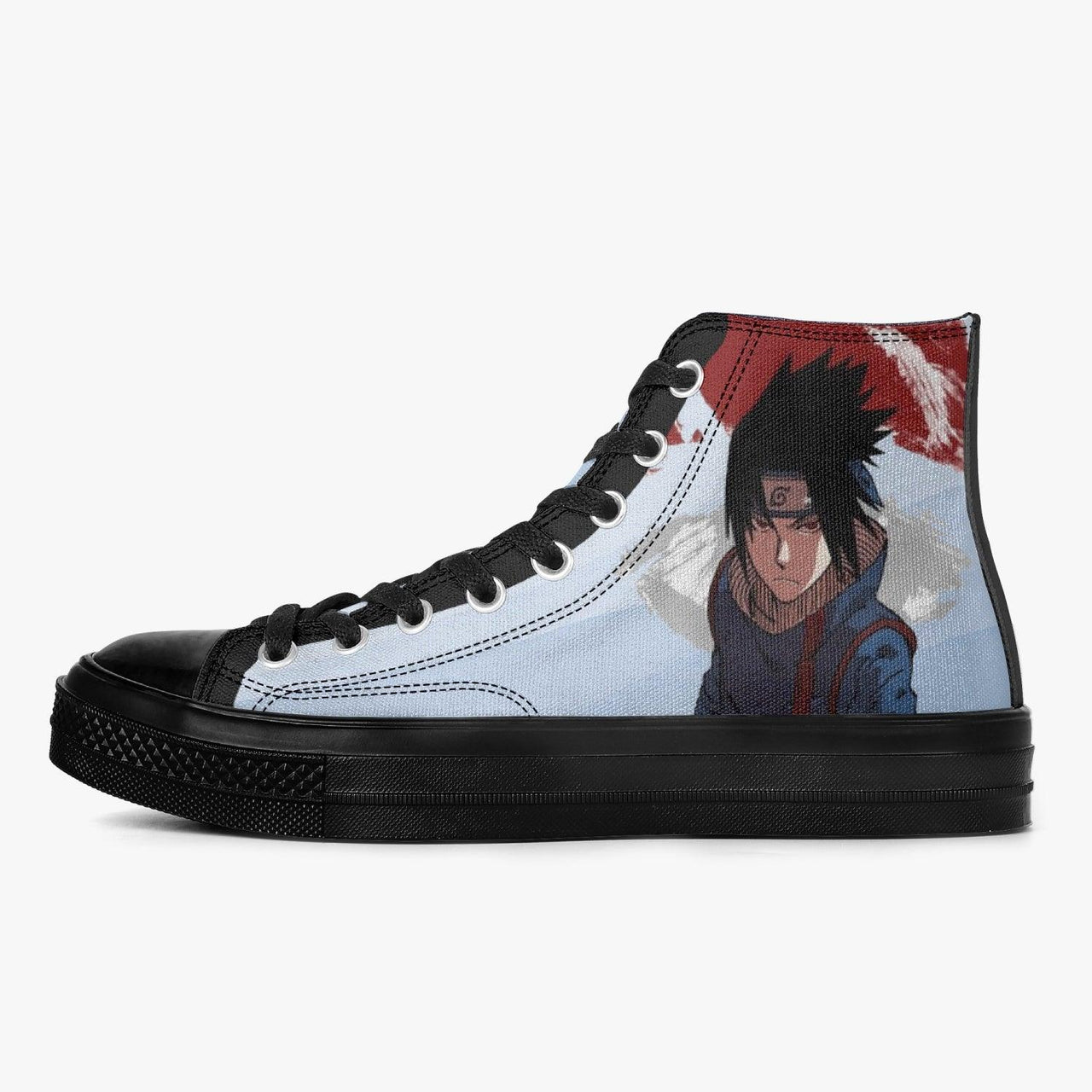 Naruto Shippuden Sasuke A-Star High Anime Shoes _ Naruto _ Ayuko