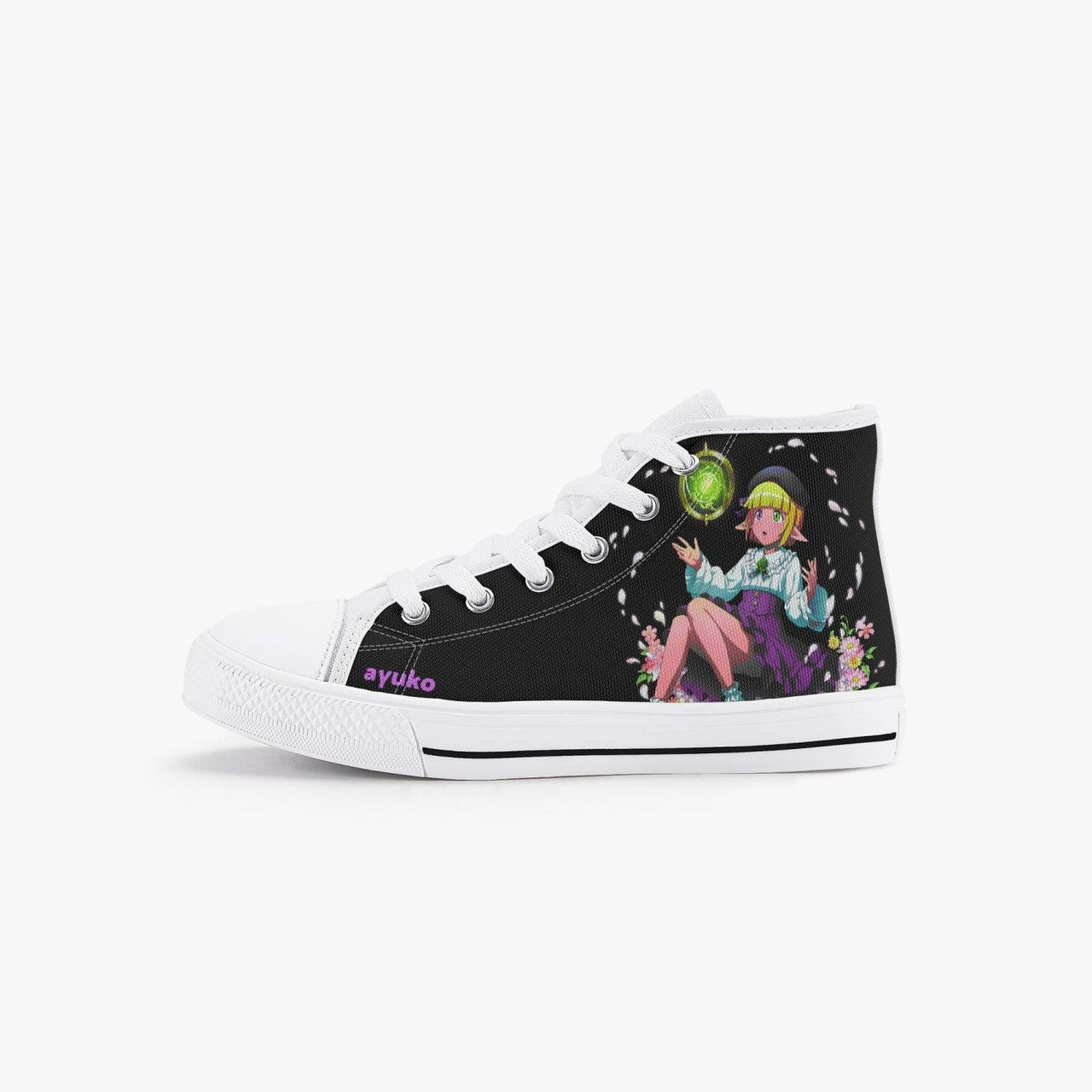 Overlord Mare Kids A-Star High Anime Shoes _ Overlord _ Ayuko