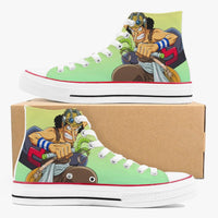 Thumbnail for One Piece Usopp A-Star High White Anime Shoes _ One Piece _ Ayuko
