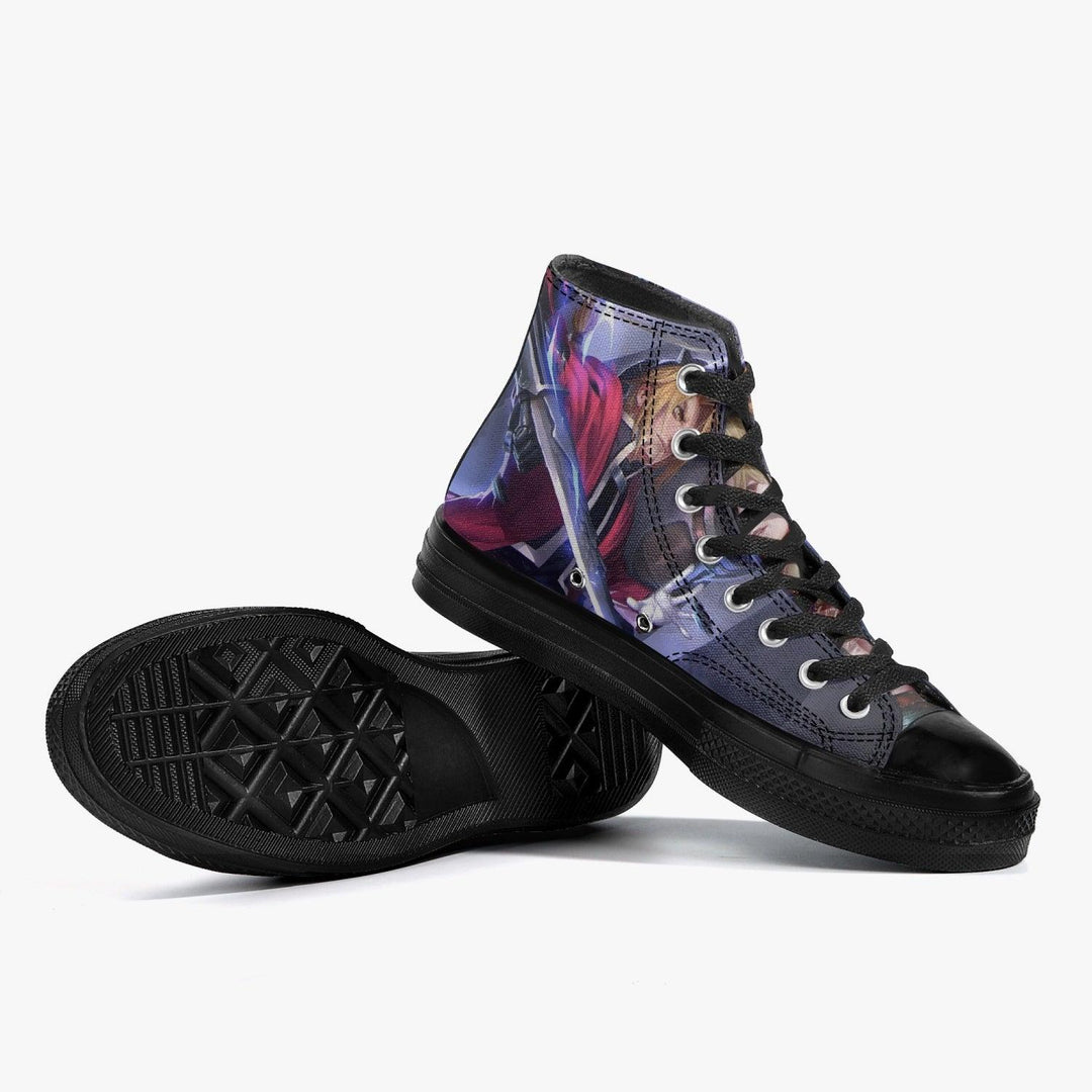 Fullmetal Alchemist Edward A-Star High Anime Shoes _ Fullmetal Alchemist _ Ayuko