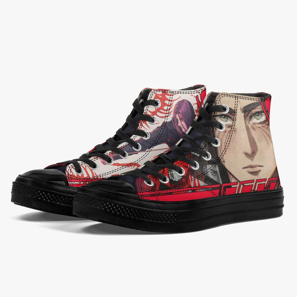 Attack On Titan Eren Yeager A-Star High Anime Shoes _ Attack On Titan _ Ayuko