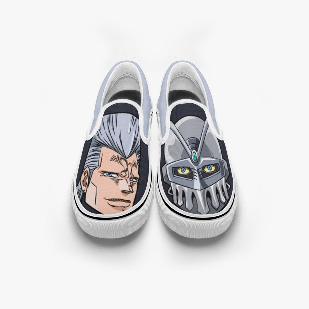 JoJo's Bizarre Adventure Jean Pierre Polnareff Slip Ons Anime Shoes _ JoJo's Bizarre Adventure _ Ayuko