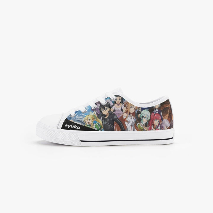 Sword Art Online Kids A-Star Low Anime Shoes _ Sword Art Online _ Ayuko