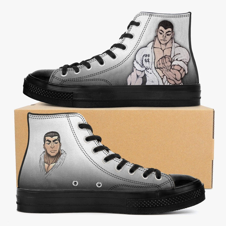 Baki Katsumi A-Star High Anime Shoes _ Baki _ Ayuko