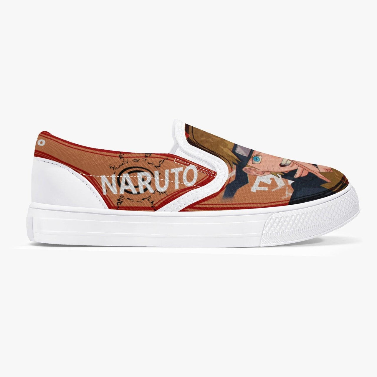 Naruto Shippuden Naruto Kids Slip Ons Anime Shoes _ Naruto _ Ayuko
