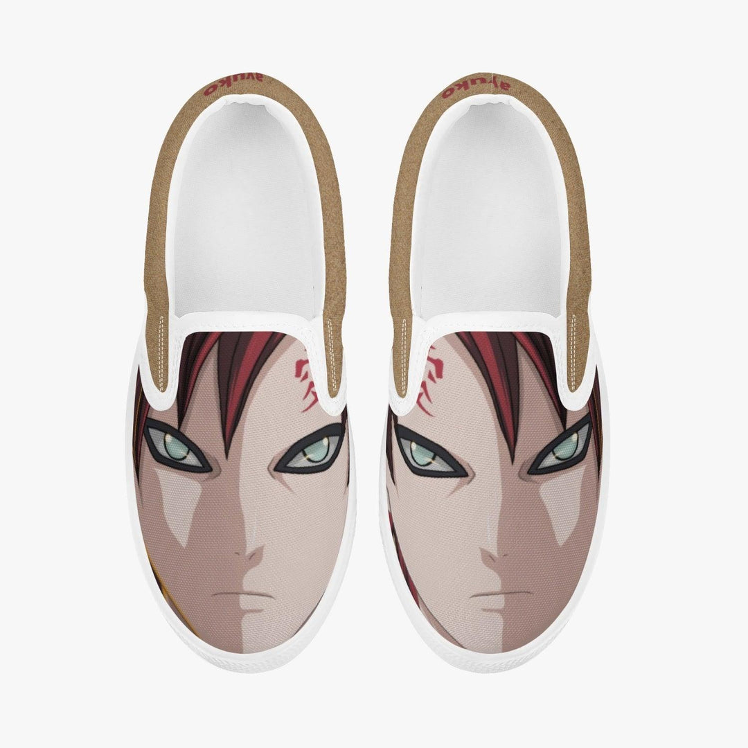 Naruto Shippuden Gaara Kids Slipons Anime Shoes _ Naruto _ Ayuko