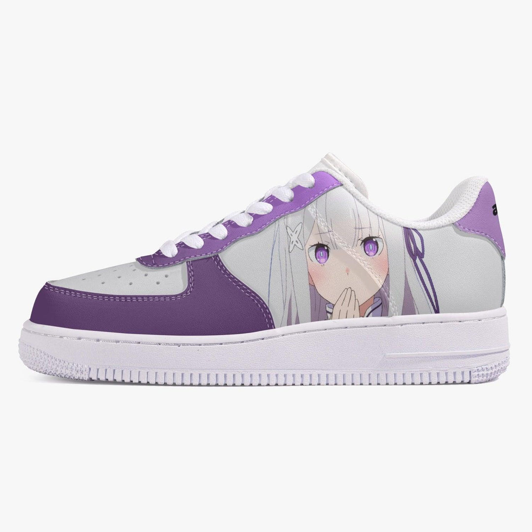 Re:Zero Emilia Air F1 Anime Shoes _ Re:Zero _ Ayuko