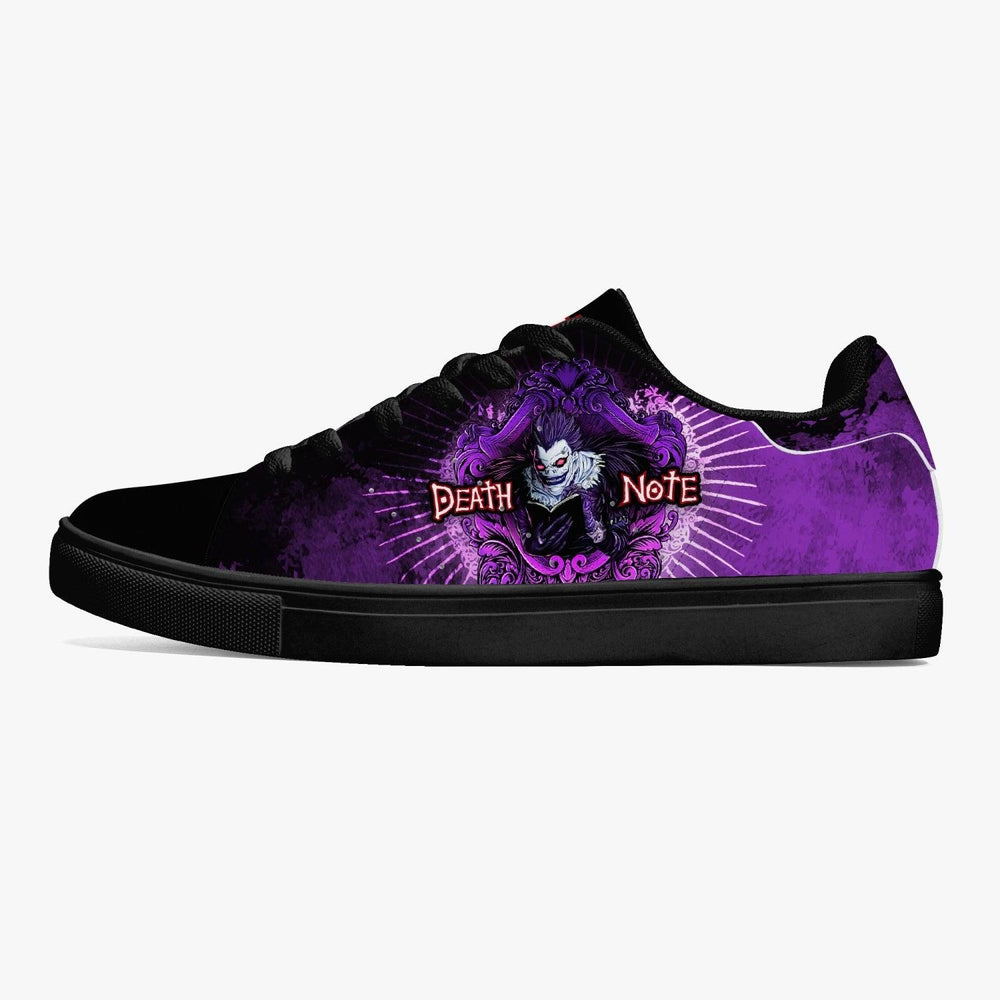 Death Note Ryuk Purple Black Skate Anime Shoes _ Death Note _ Ayuko