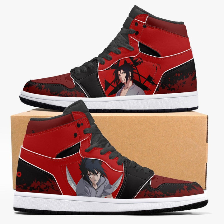 Naruto Shippuden Sasuke Uchiha JD1 Anime Shoes _ Naruto _ Ayuko