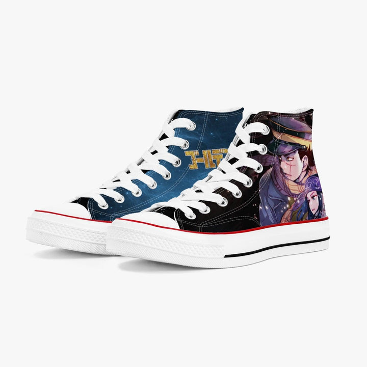 Golden Kamuy Saichi Sugimoto A-Star High White Anime Shoes _ Golden Kamuy _ Ayuko