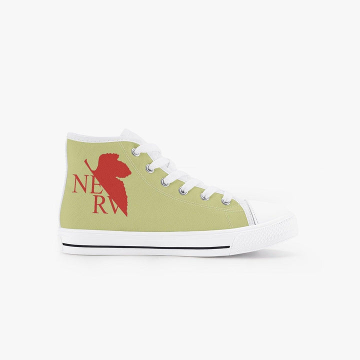 Neon Genesis Evangelion Asuka Langley Soryu Kids A-Star High Anime Shoes _ Neon Genesis Evangelion _ Ayuko