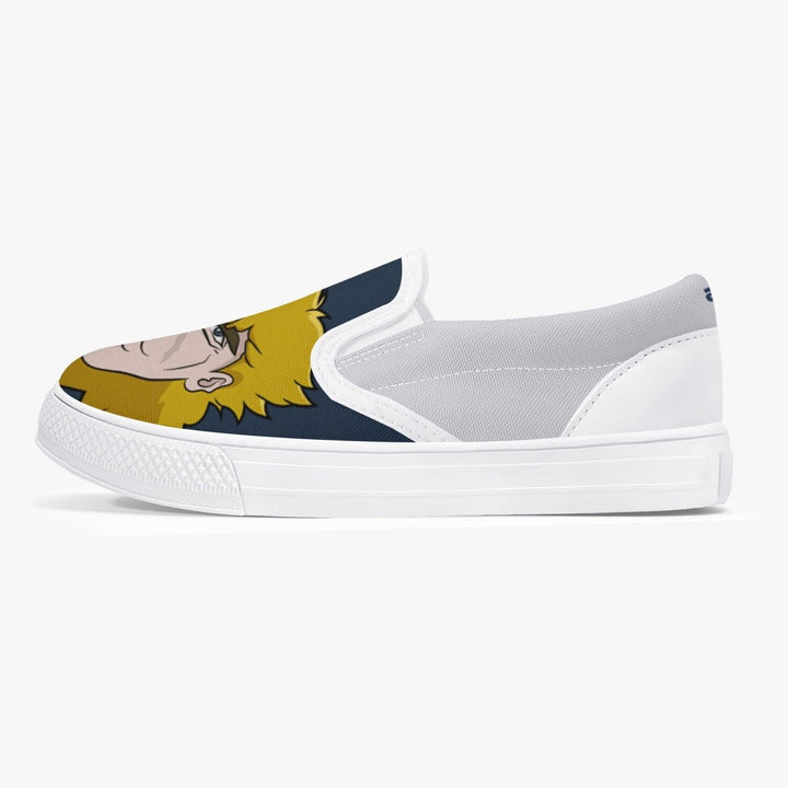 JoJo's Bizarre Adventure Robert E Speedwagon Kids Slip Ons Anime Shoes _ JoJo's Bizarre Adventure _ Ayuko