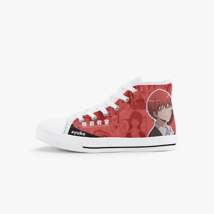 Assassination Classroom Karma Akabane Kids A-Star High Anime Shoes _ Assassination Classroom _ Ayuko