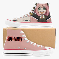 Thumbnail for Psy x Family Anya Forger A-Star High White Anime Shoes _ Psy x Family _ Ayuko