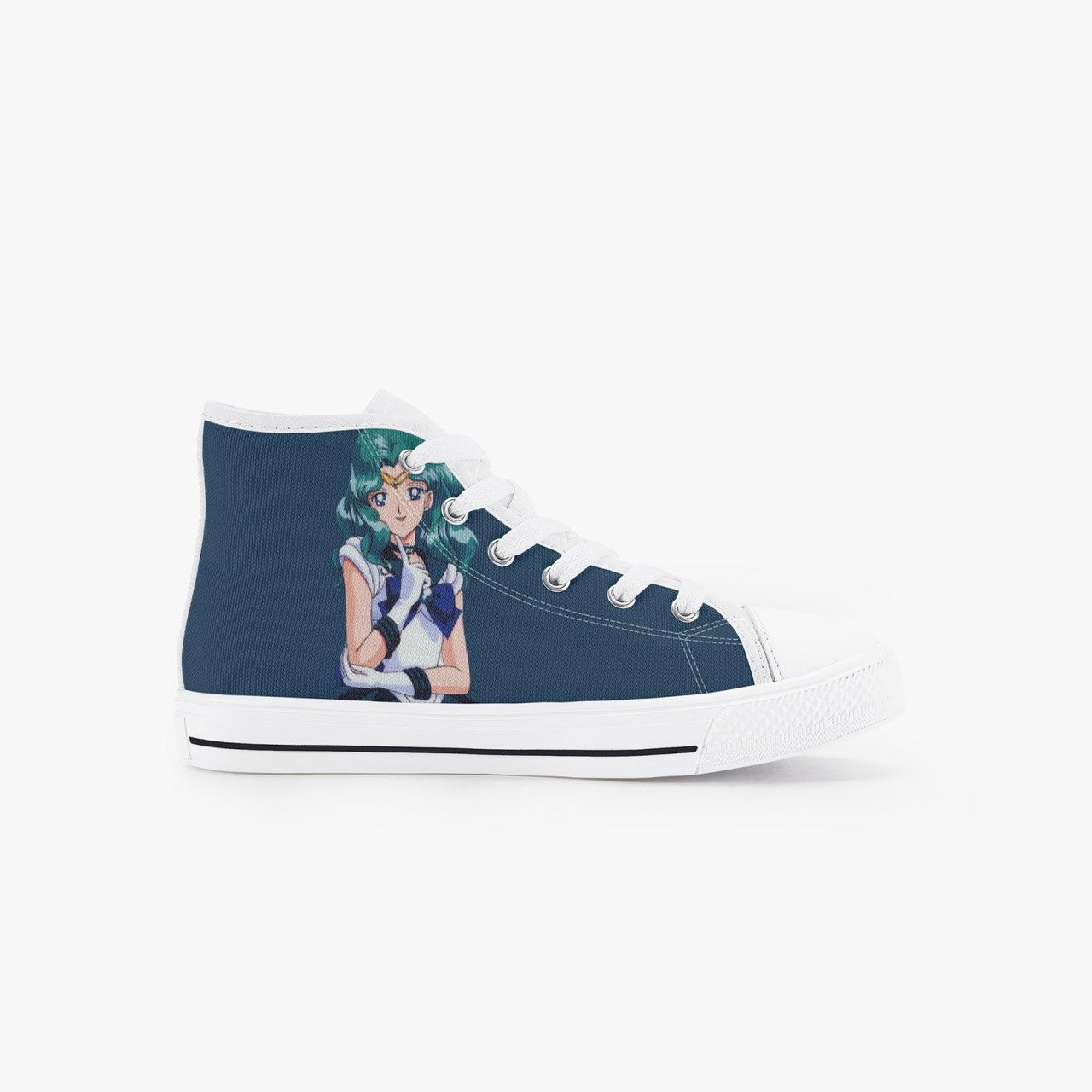 Sailor Moon Sailor Neptune Kids A-Star High Anime Shoes _ Sailor Moon _ Ayuko