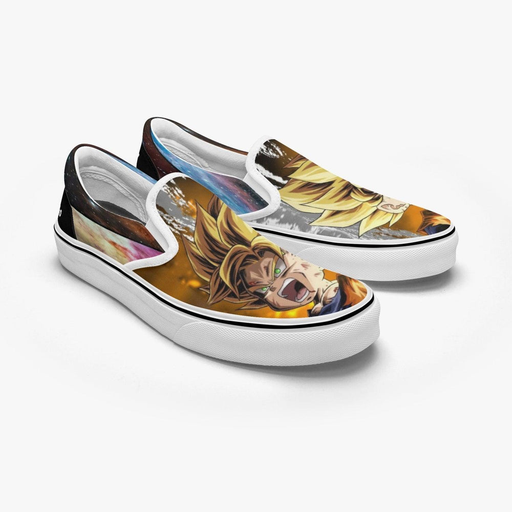 Dragon Ball Z Goten Slip Ons Anime Shoes _ Dragon Ball Z _ Ayuko