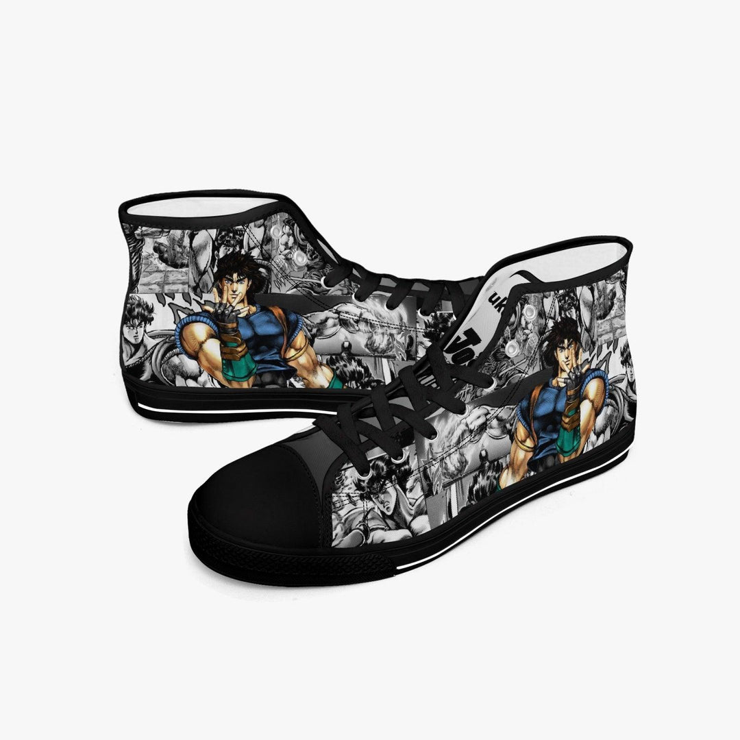 JoJo's Bizarre Adventure Jonathan Joestar A-Star Mid Anime Shoes _ JoJo's Bizarre Adventure _ Ayuko