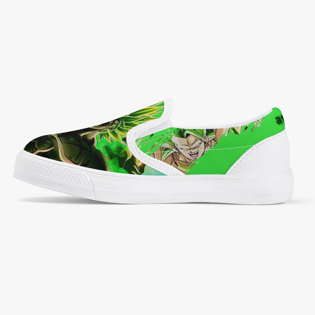 Dragon Ball Z Broly Kids Slipons Anime Shoes _ Dragon Ball Z _ Ayuko