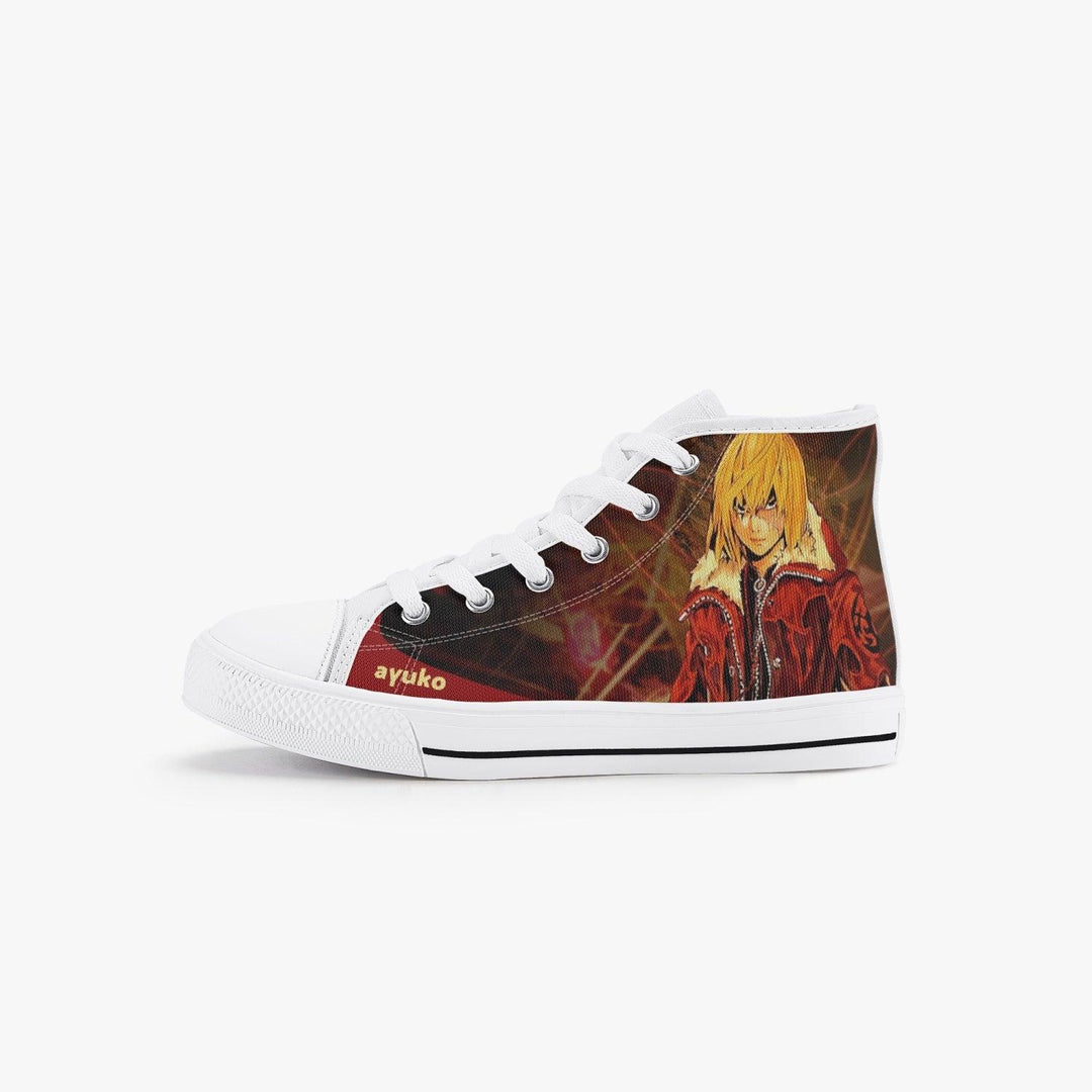 Death Note Mello Kids A-Star High Anime Shoes _ Death Note _ Ayuko