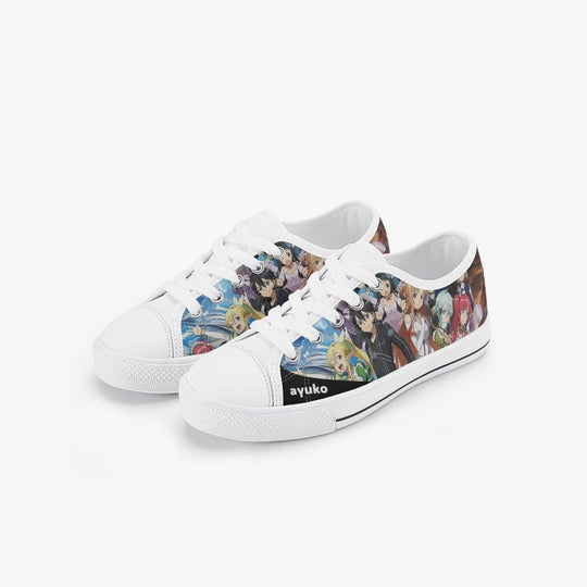 Sword Art Online Kids A-Star Low Anime Shoes _ Sword Art Online _ Ayuko