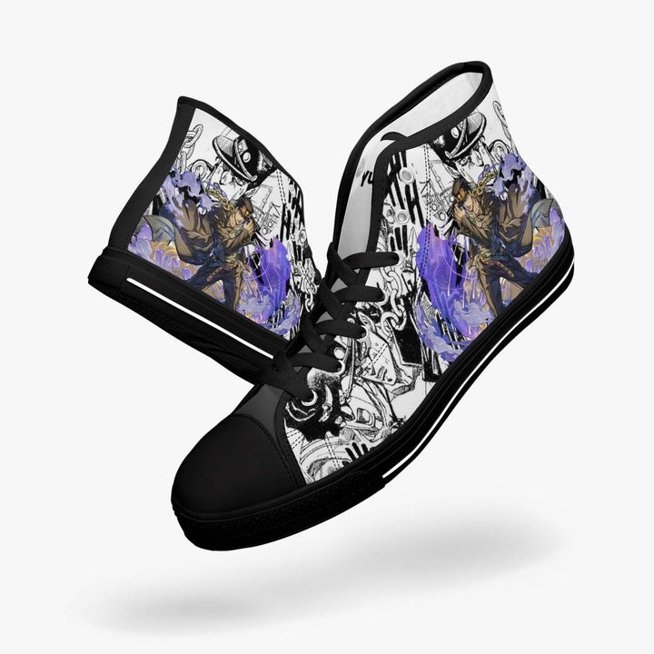 JoJo's Bizarre Adventure Jotaro Kujo A-Star Mid Anime Shoes _ JoJo's Bizarre Adventure _ Ayuko