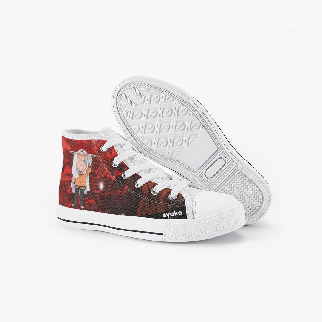 Naruto Shippuden Naruto Kids A-Star High Anime Shoes _ Naruto _ Ayuko