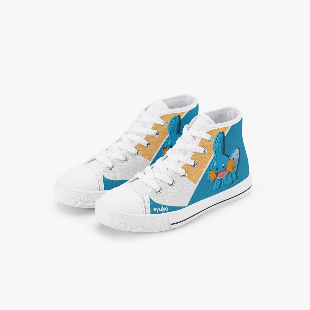 Pokemon Mudkip Kids A-Star High Anime Shoes _ Pokemon _ Ayuko