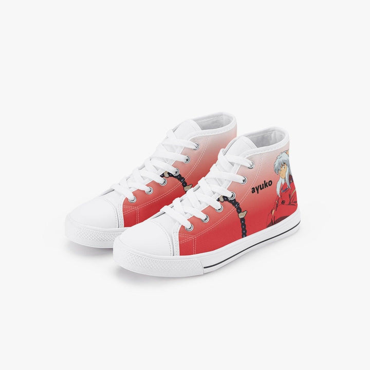 Inuyasha Kids A-Star High Anime Shoes _ Inuyasha _ Ayuko