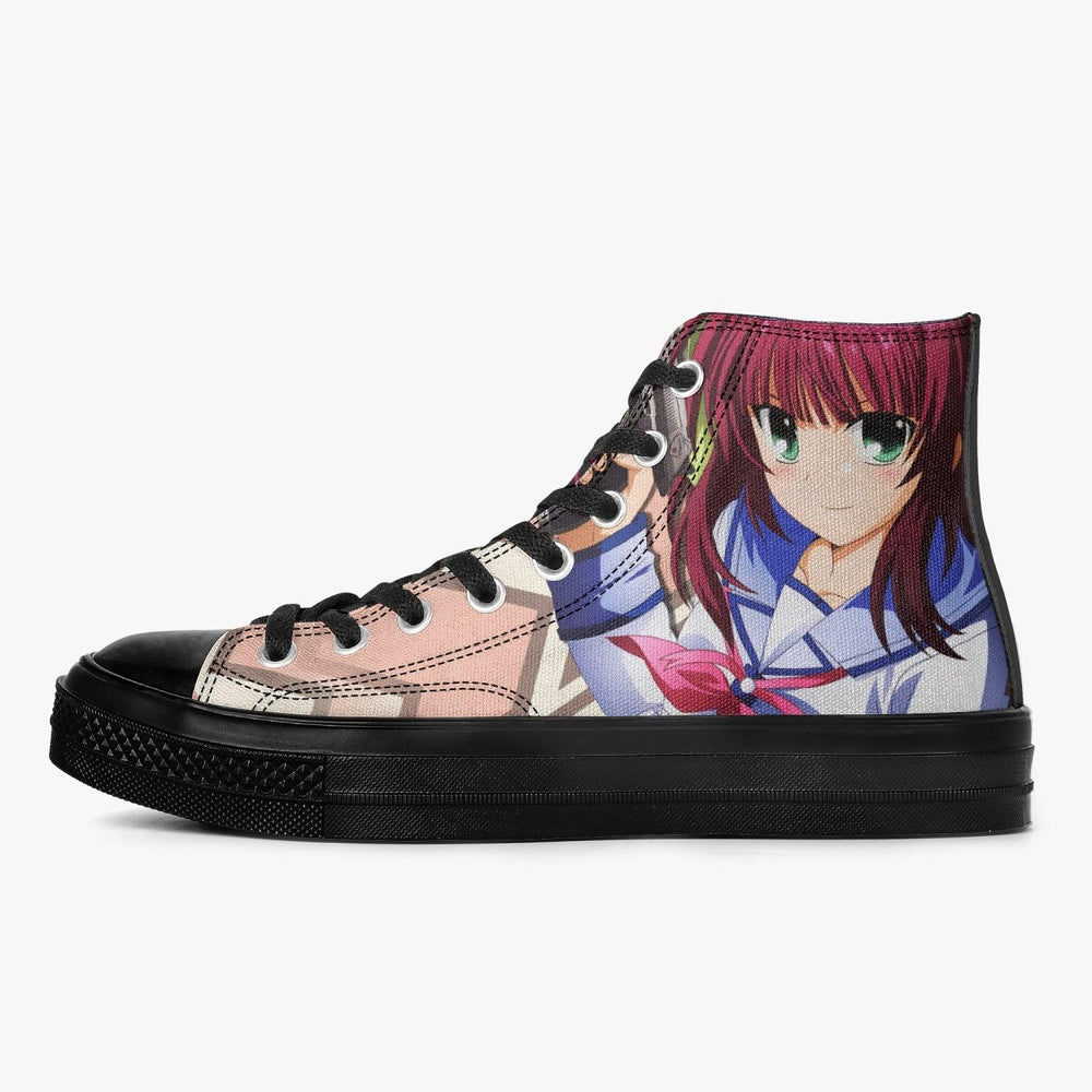 Angel Beats Yuri A-Star High Anime Shoes _ Angel Beats _ Ayuko