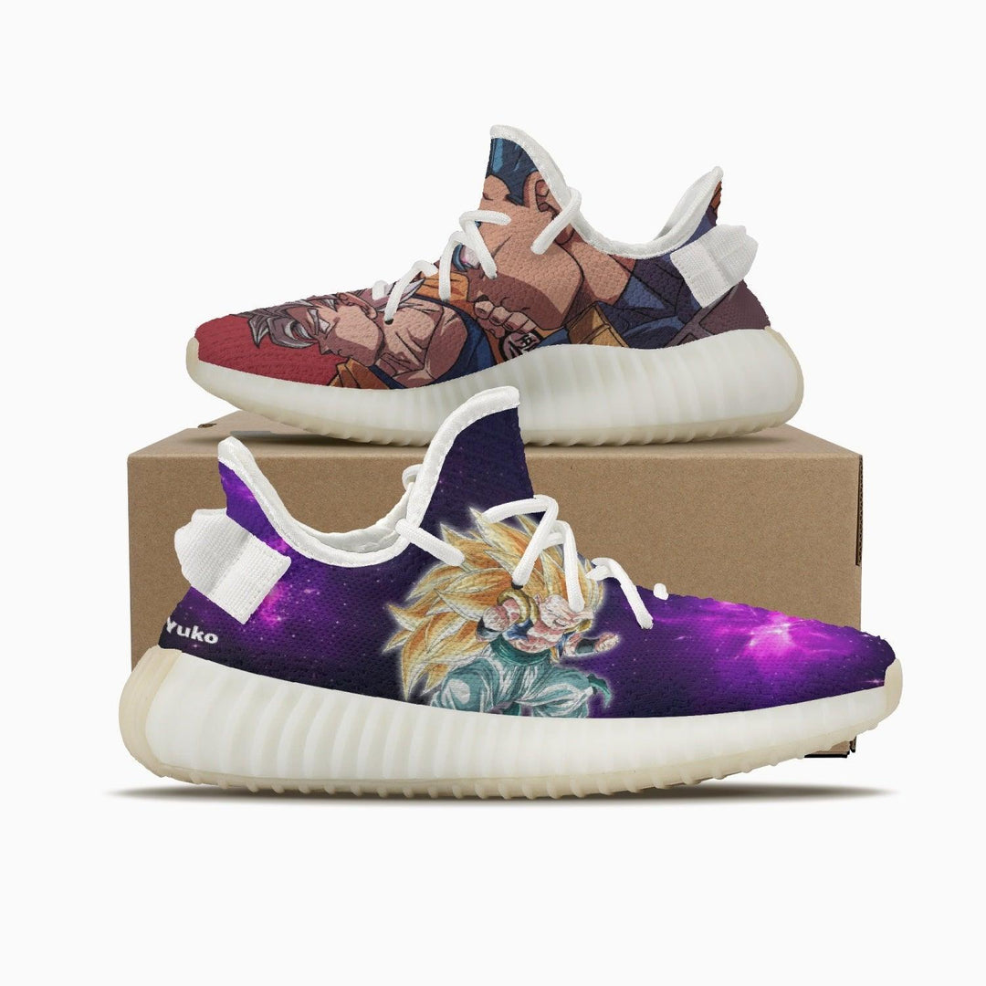 Dragon Ball Z Gotenks YZ White Anime Shoes _ Dragon Ball Z _ Ayuko