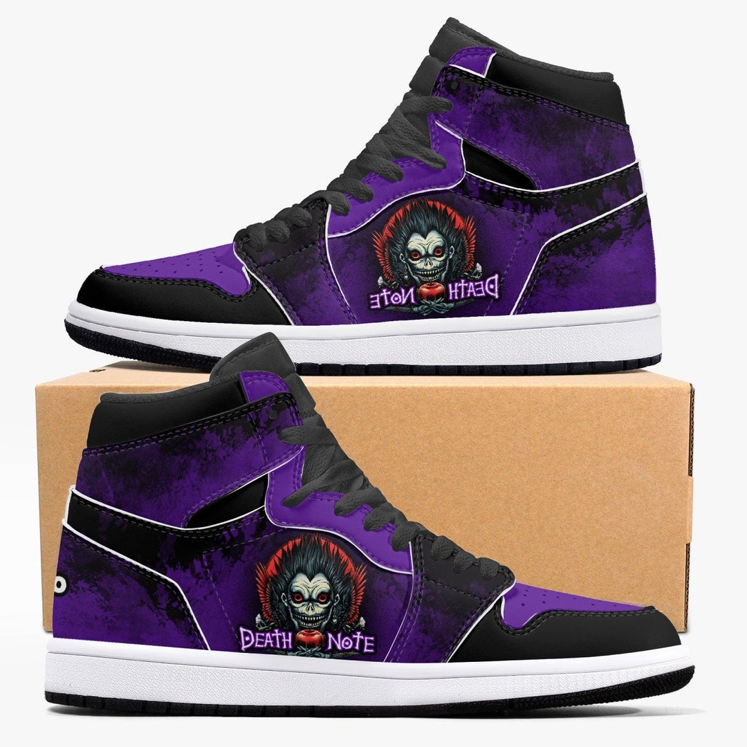 Death Note Ryuk Purple JD1 Mid Anime Shoes _ Death Note _ Ayuko