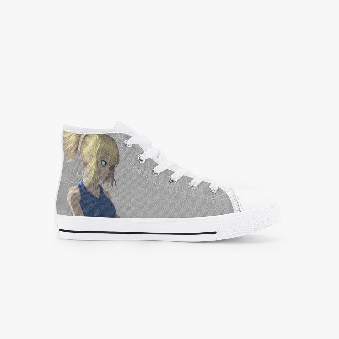 Dr Stone Kohaku Kids A-Star High Anime Shoes _ Dr Stone _ Ayuko