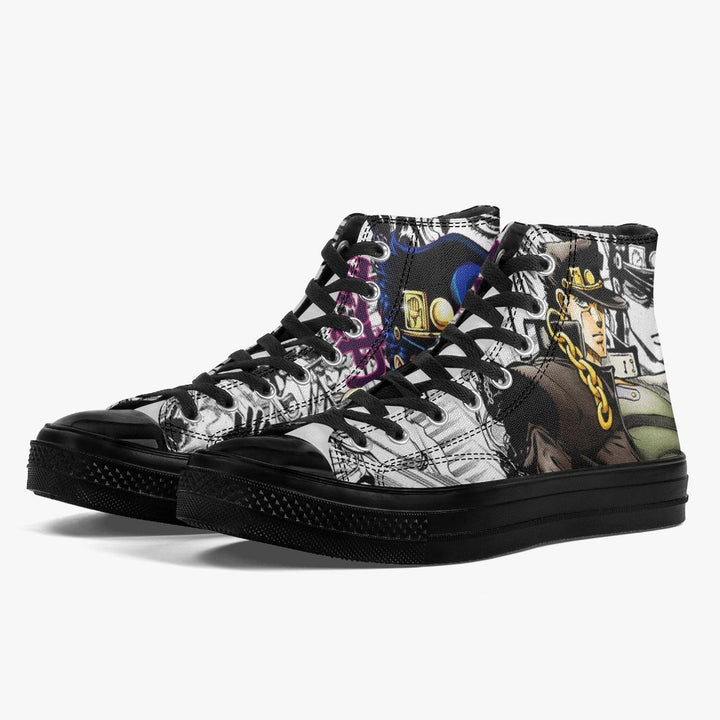 JoJo's Bizarre Adventure Jotaro Kujo A-Star High Anime Shoes _ JoJo's Bizarre Adventure _ Ayuko