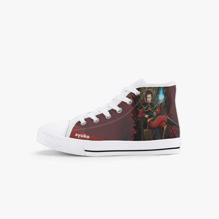 Avatar The Last Airbender Azula Kids A-Star High Anime Shoes _ Avatar The Last Airbender _ Ayuko