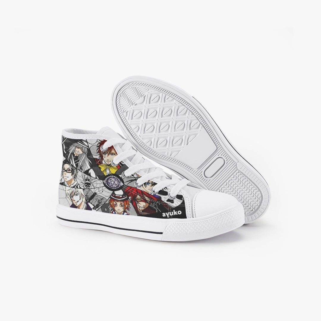 Black Butler Bardroy Kids A-Star High Anime Shoes _ Black Butler _ Ayuko