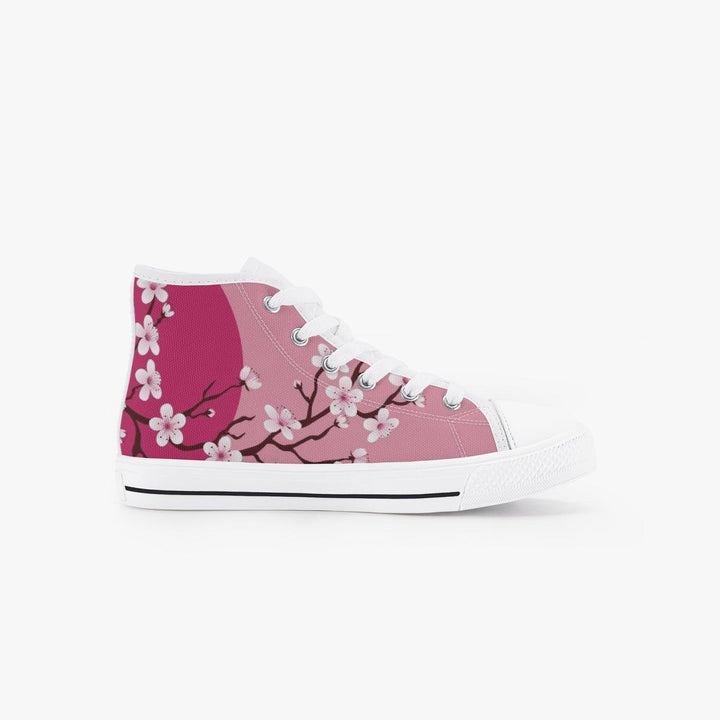 Naruto Shippuden Sakura Kids A-Star High Anime Shoes _ Naruto _ Ayuko