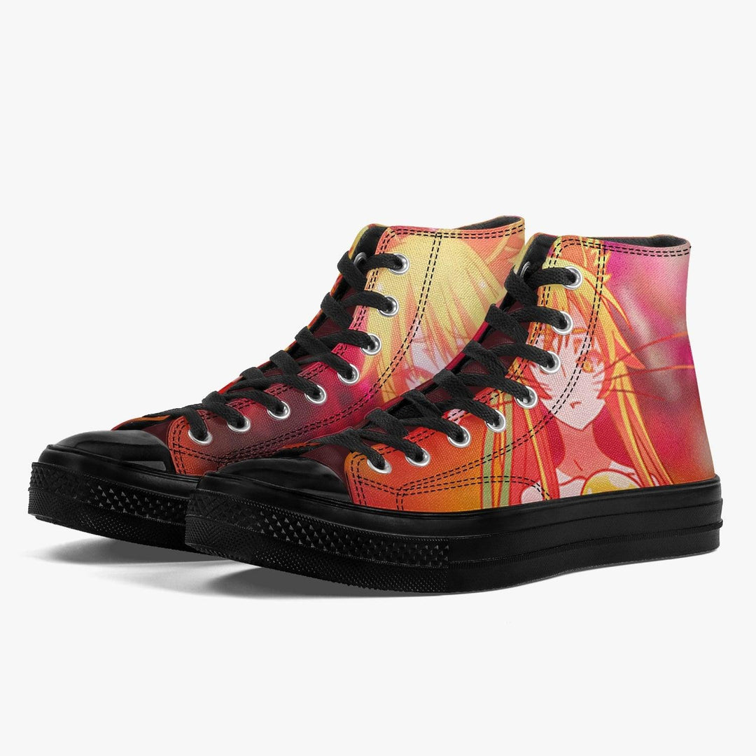 No Game No Life Miko A-Star High Anime Shoes _ No Game No Life _ Ayuko