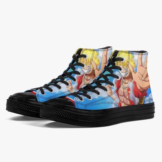 One Piece Luffy Gear 5 A-Star High Anime Shoes _ One Piece _ Ayuko