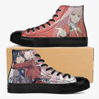 Thumbnail for Darling in The Franxx Zero Two A-Star High Anime Shoes _ Darling in The Franxx _ Ayuko