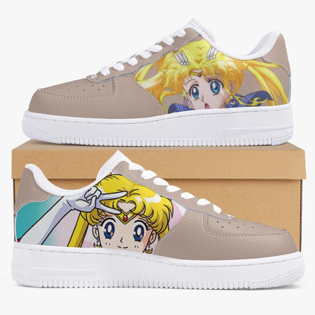 Sailor Moon (blonde hair) AF1 Anime Shoes _ Sailor Moon _ Ayuko