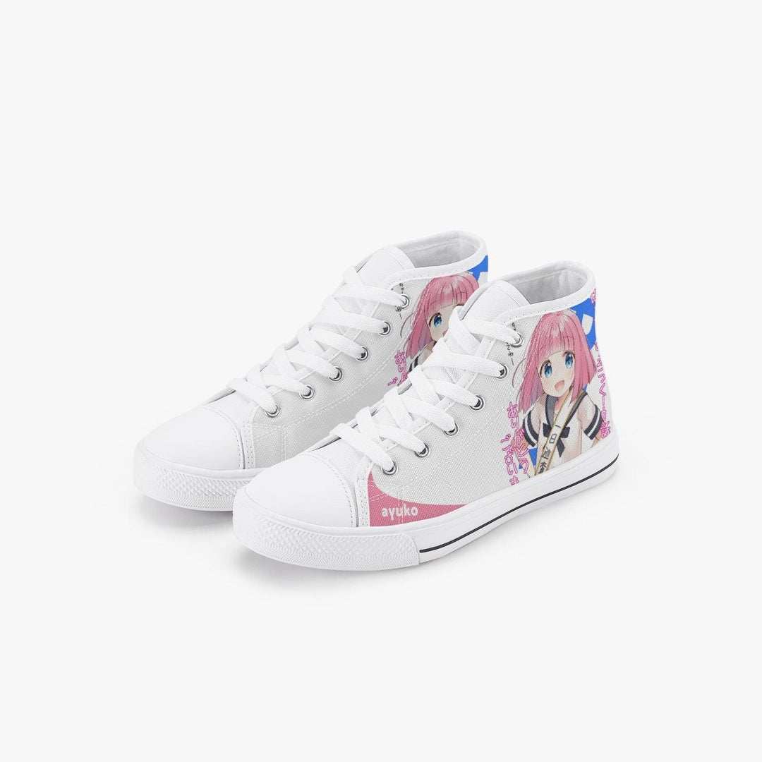 Bocchi The Rock Gotou, Futari Kids A-Star High Anime Shoes _ Bocchi the Rock _ Ayuko