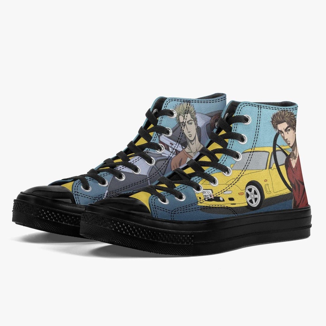 Initial D Keisuke Takahashi A-Star High Anime Shoes _ Initial D _ Ayuko