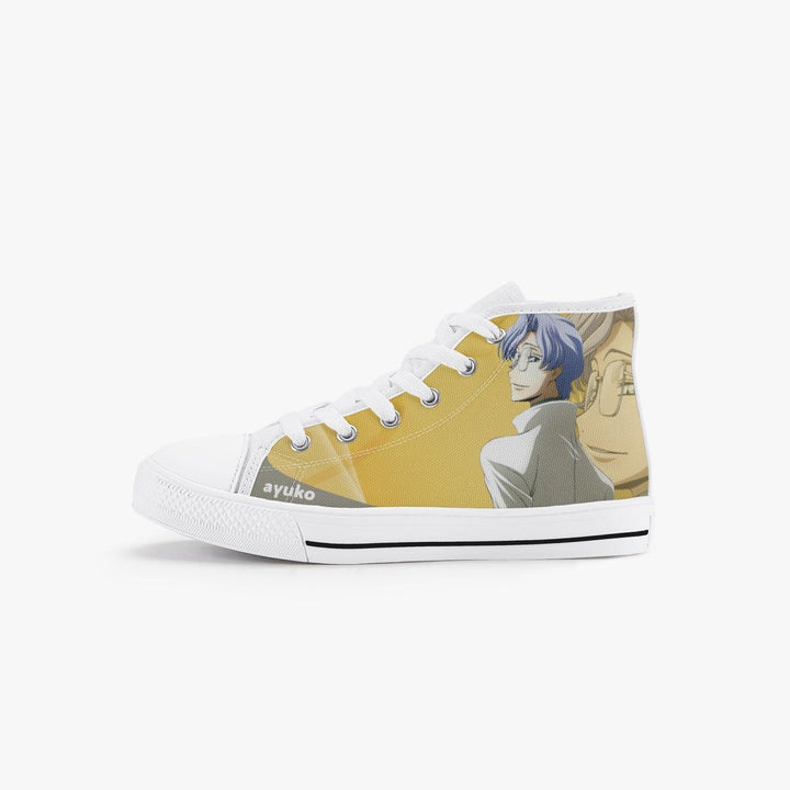 Code Geass Lloyd Asplund Kids A-Star High Anime Shoes _ Code Geass _ Ayuko