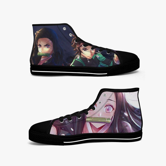 Demon Slayer Muchiro Tokito A-Star Mid Anime Shoes _ Demon Slayer _ Ayuko