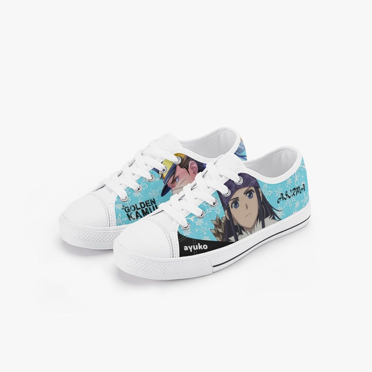 Golden Kamuy Asirpa Kids A-Star Low Anime Shoes _ Golden Kamuy _ Ayuko